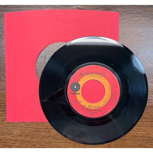 Al De Lory & Mandango Jesus Cristo 45 Soul Promo Capitol 6319 VG+/NM - Picture 4 of 4